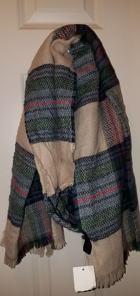 Plaid scarf